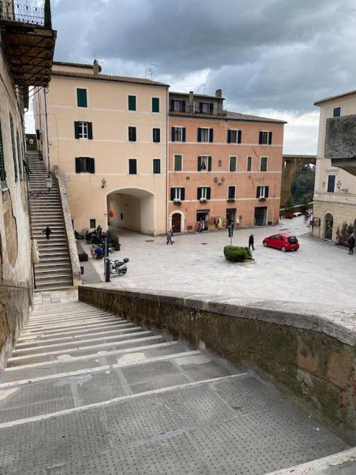 La Sorpresa Sul Bastione With Panoramic Balcony Apartamento Pitigliano Exterior foto