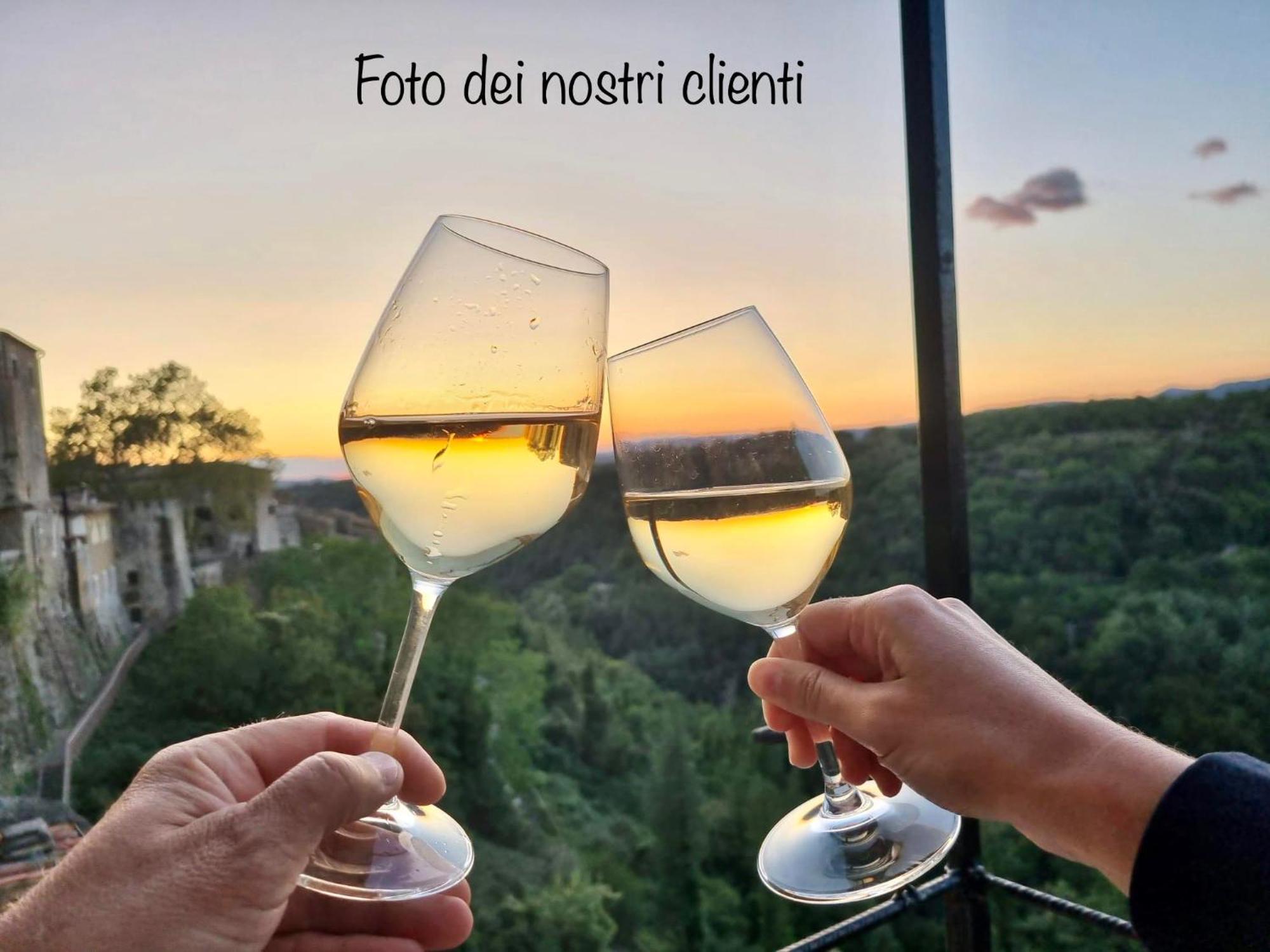 La Sorpresa Sul Bastione With Panoramic Balcony Apartamento Pitigliano Exterior foto