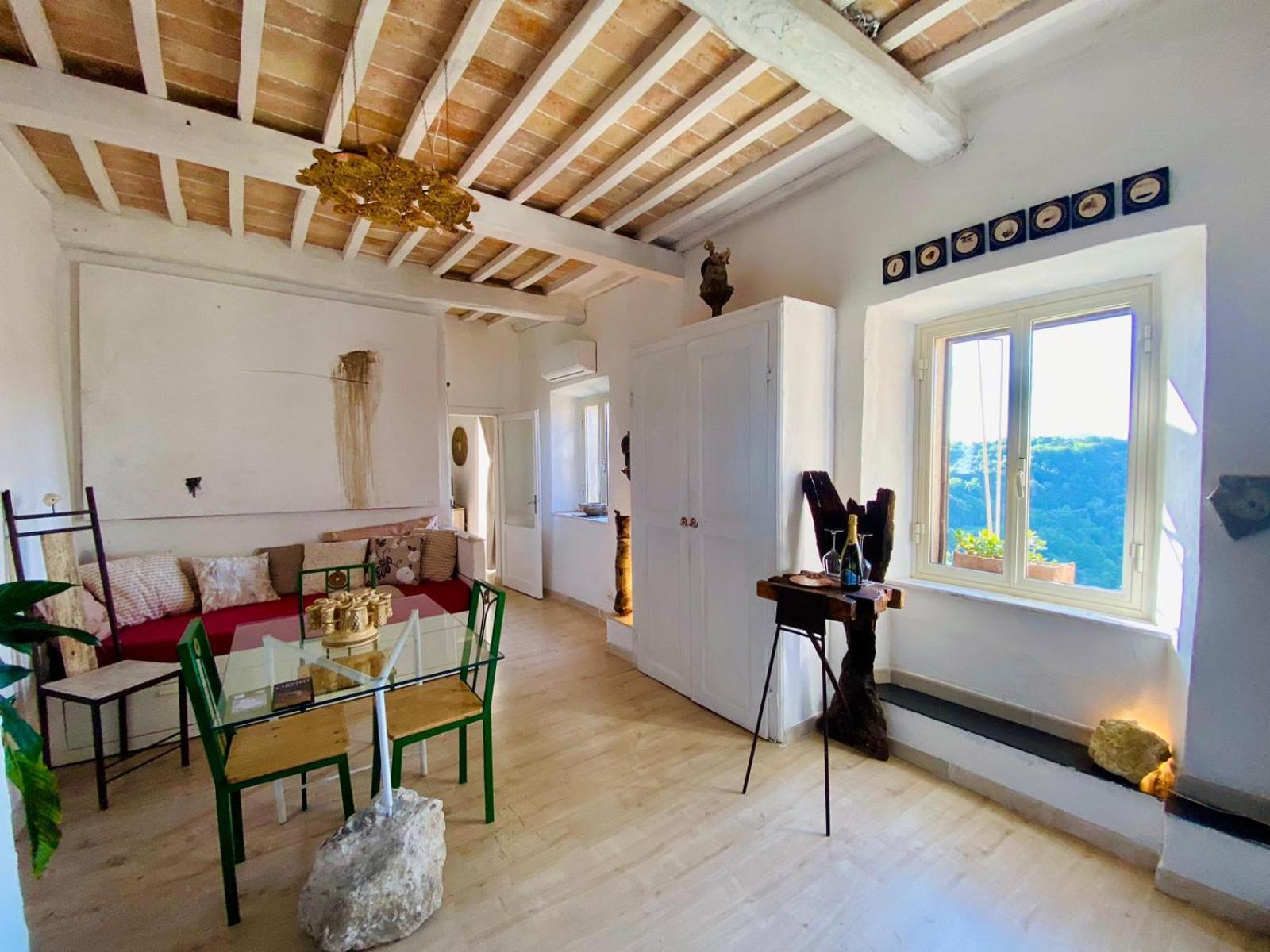 La Sorpresa Sul Bastione With Panoramic Balcony Apartamento Pitigliano Exterior foto