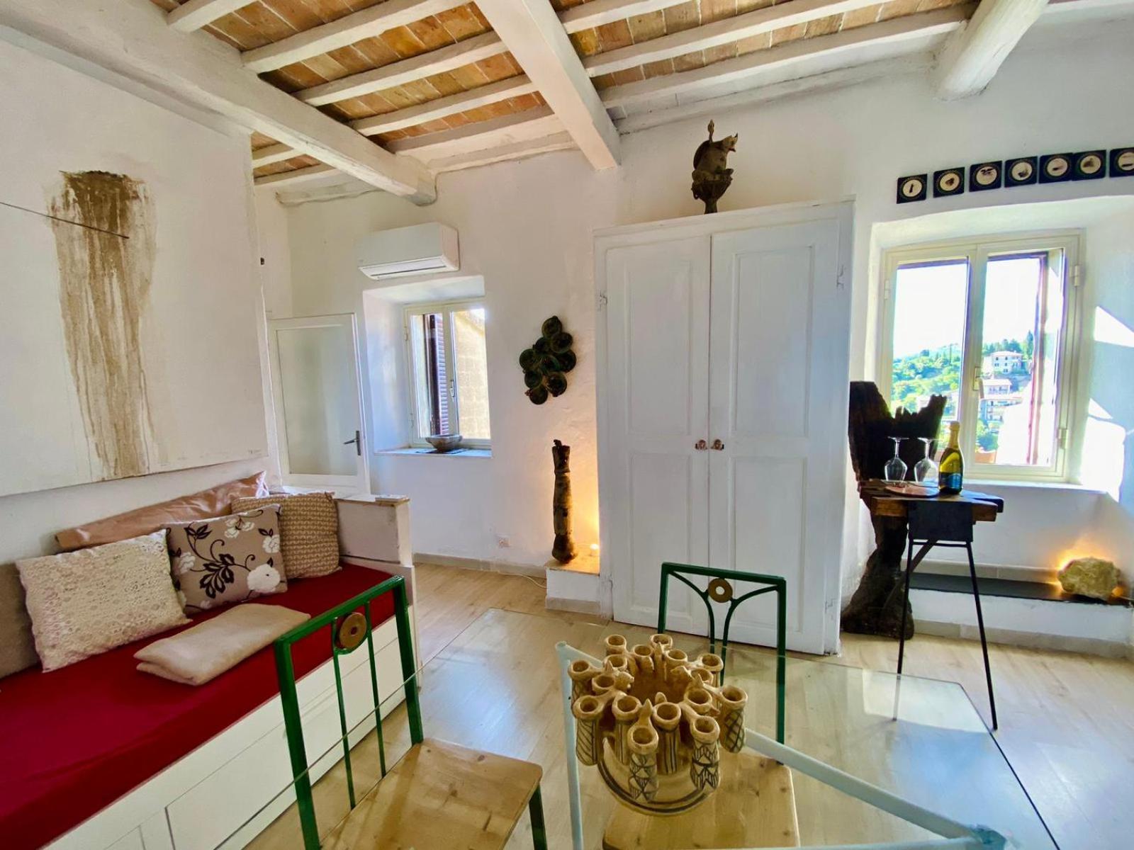 La Sorpresa Sul Bastione With Panoramic Balcony Apartamento Pitigliano Exterior foto