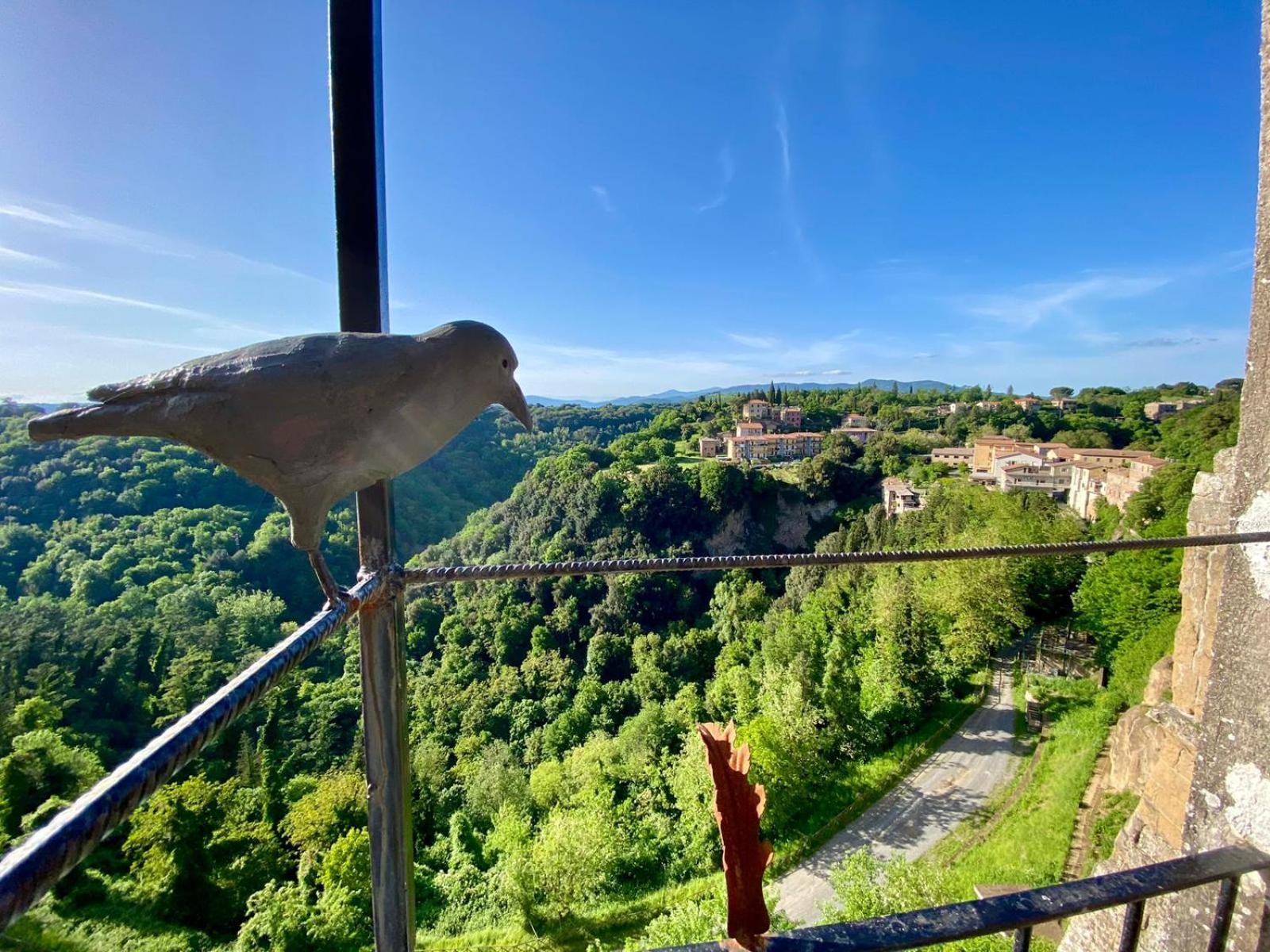 La Sorpresa Sul Bastione With Panoramic Balcony Apartamento Pitigliano Exterior foto